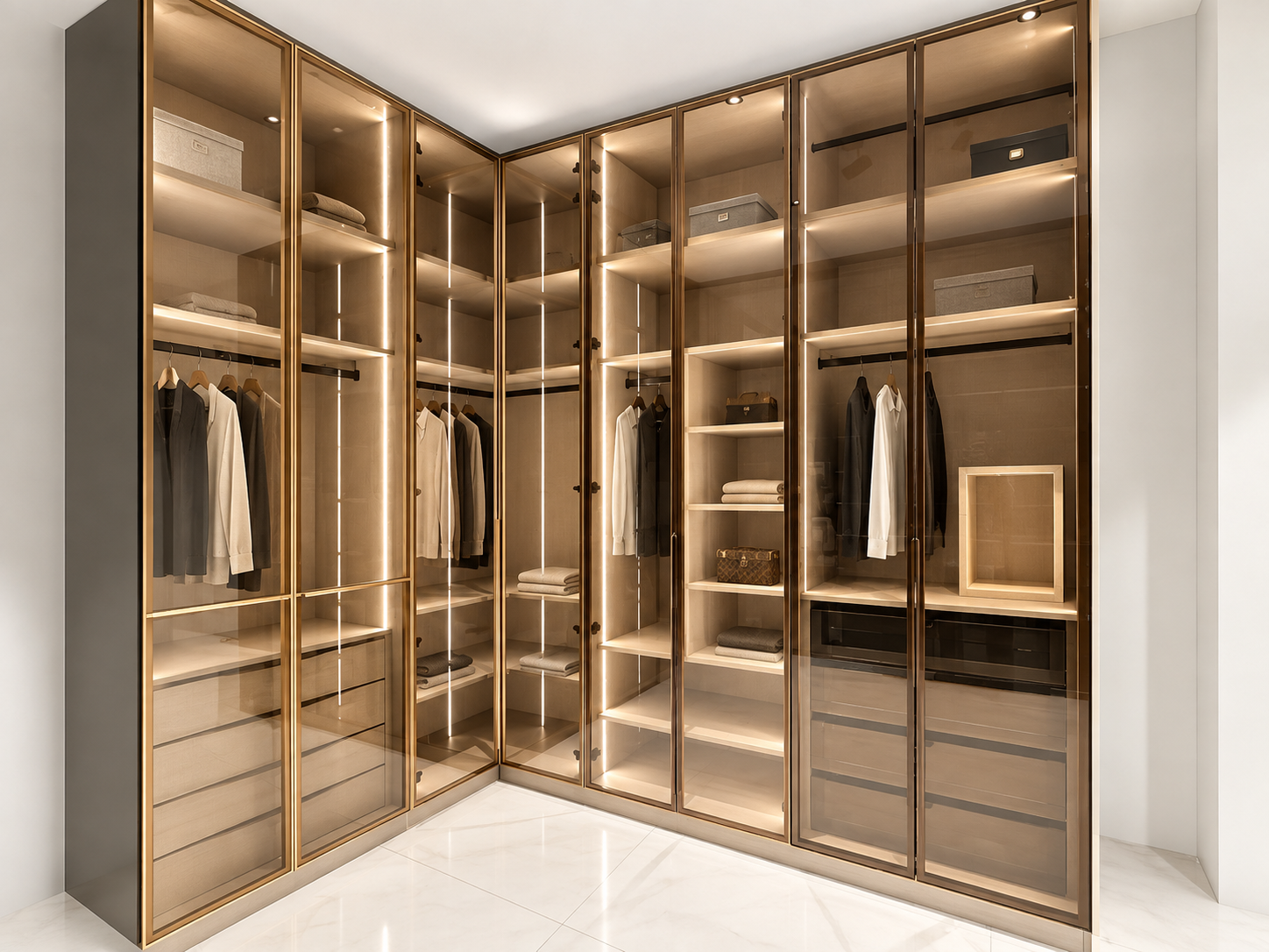 Bedroom wardrobe suite